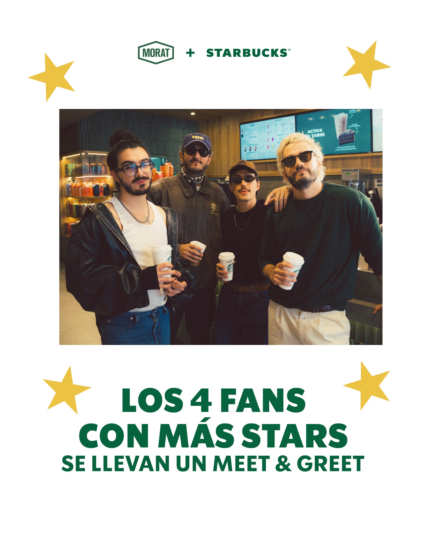 智利 Rewards × Morat：积 Stars 抽演唱会门票