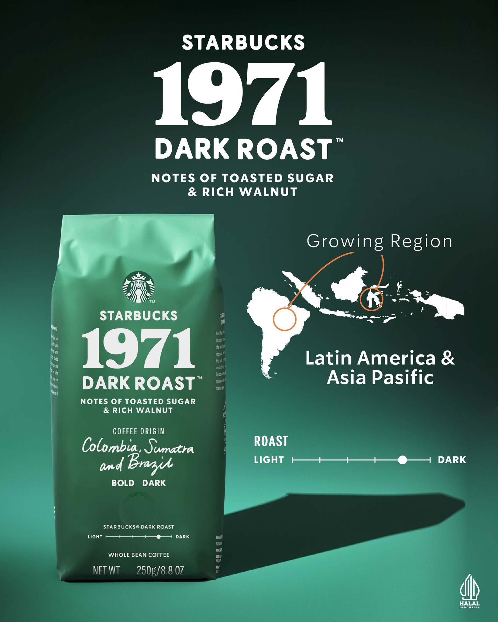 印尼1971 Dark Roast咖啡豆上新，第1项
