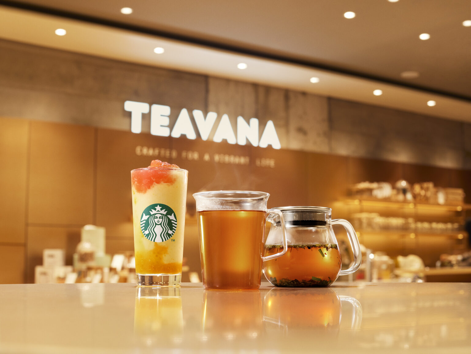 日本 Tea & Cafe 夏季新品：菠萝椰子与手作冰茶 · 官网配图 7