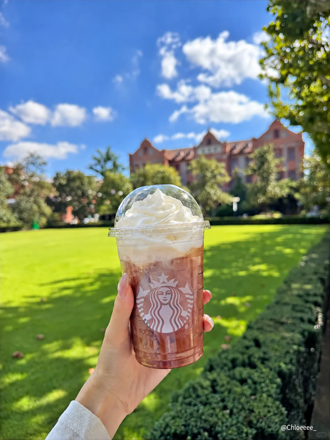如果把你的大学调成一杯星巴克☕️