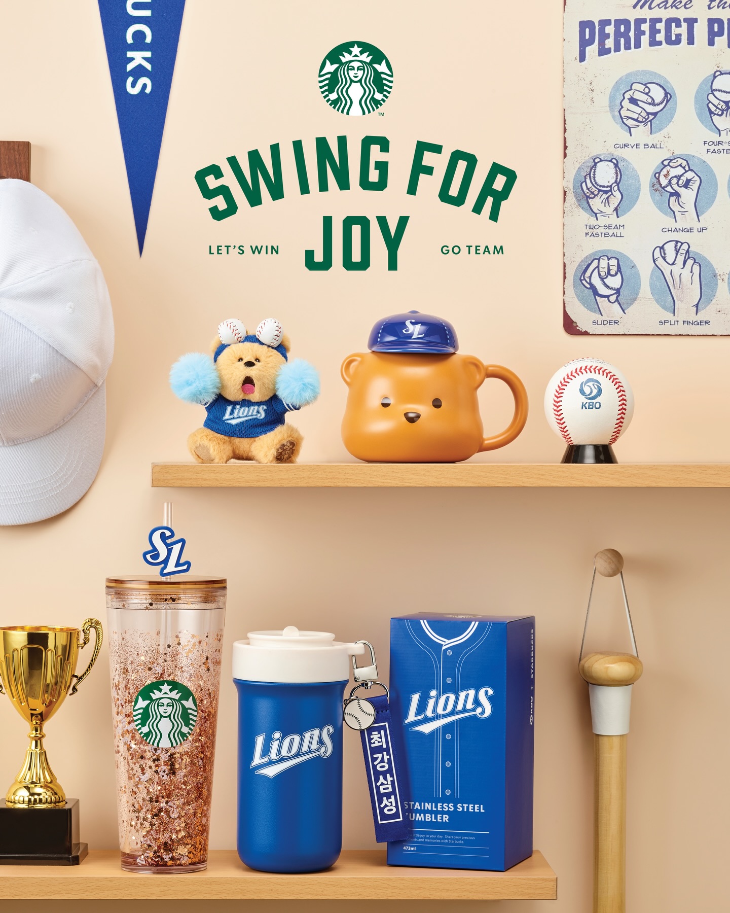 BANstudio：KBO × 星巴克联名摄影 · 3 月 23 日