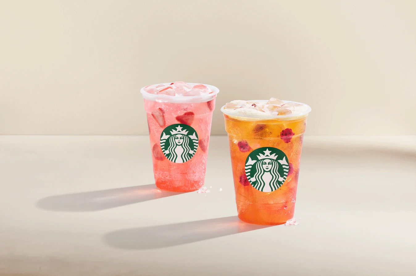 星巴克在约 100 家美国门店测试气泡 Refreshers 与 Spritz · 官网配图 4
