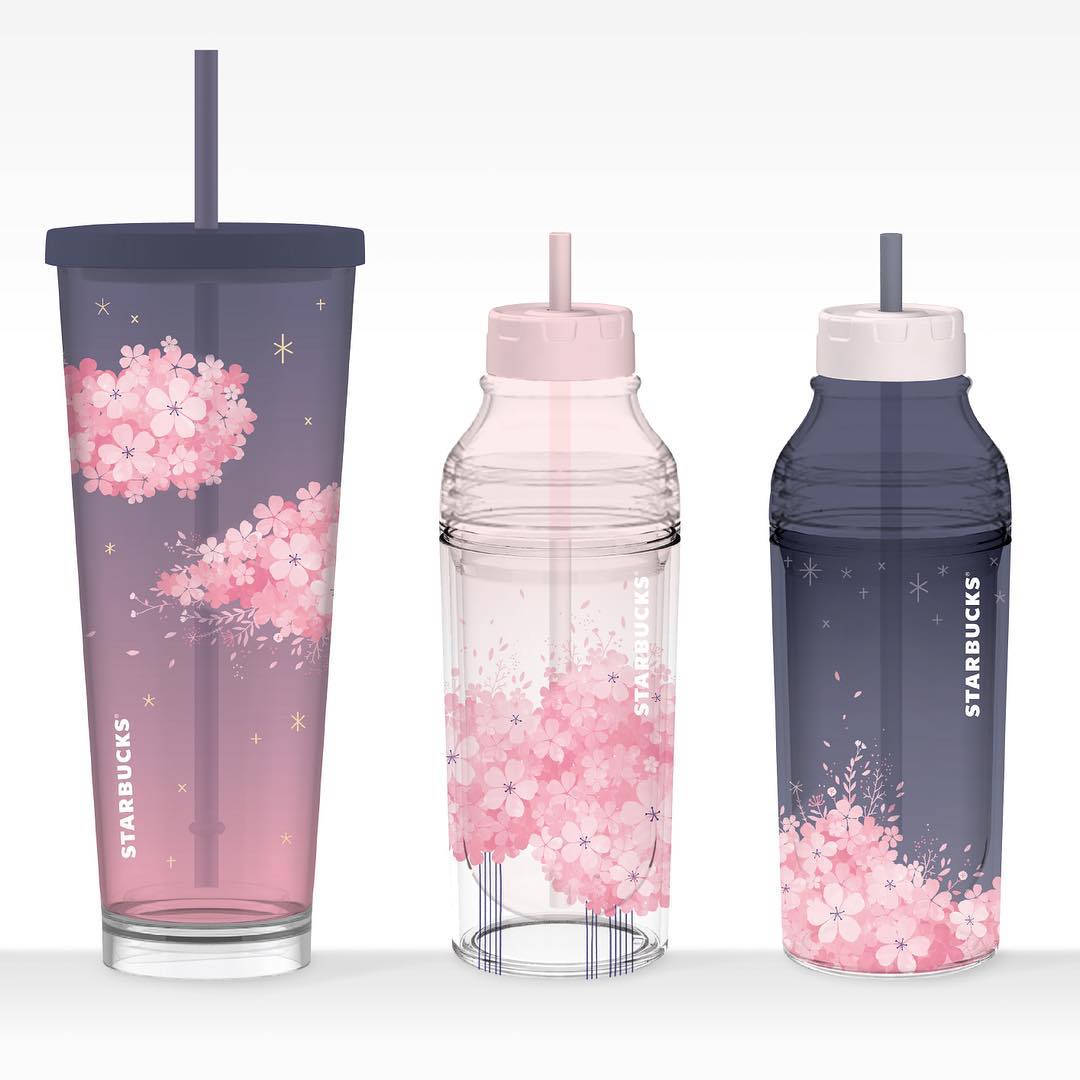 Studio L-E · 星巴克樱花系列：24 oz 冷饮杯与 Lena（Mira）杯款 · 1/3 · 1